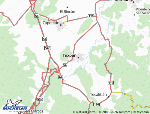 Carte MICHELIN La Floresta - ViaMichelin