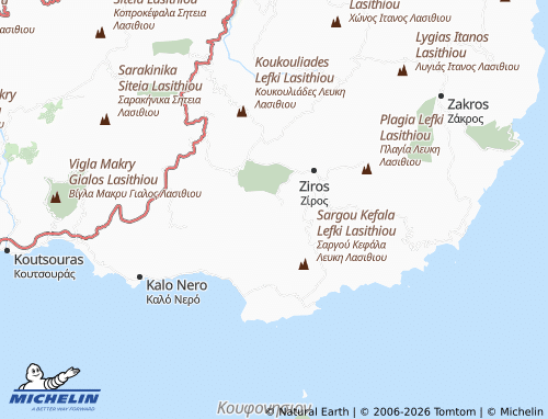 MICHELIN Exo Apidi map - ViaMichelin