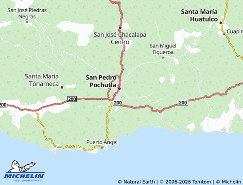 MICHELIN Del Joberito map - ViaMichelin