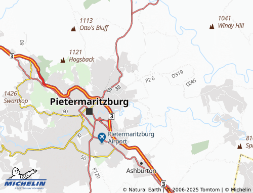 MICHELIN Eastwood map - ViaMichelin