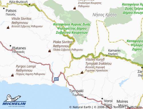 Carte MICHELIN Apodoulou - ViaMichelin