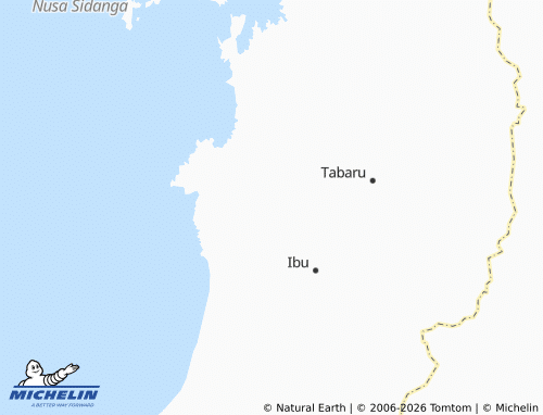 MICHELIN Tengowango map - ViaMichelin