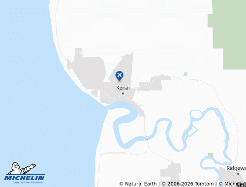 Kaart MICHELIN Kenai - ViaMichelin