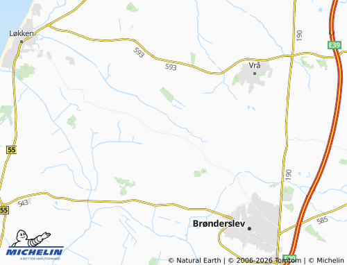 MICHELIN Stenum map - ViaMichelin