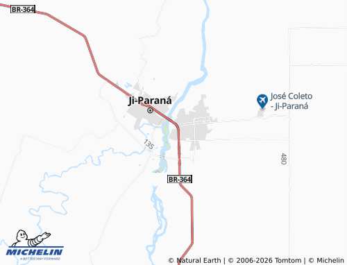 Mappa MICHELIN Primavera - ViaMichelin
