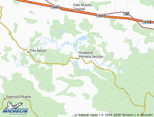 Mappa MICHELIN Huapacal Primera Sección - ViaMichelin