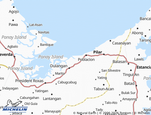 MICHELIN Binaobawan map - ViaMichelin