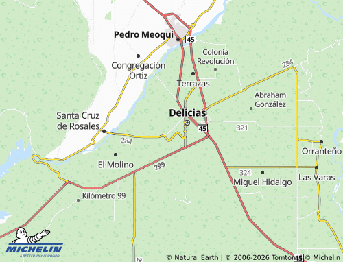 Mapa MICHELIN Sector Poniente - ViaMichelin