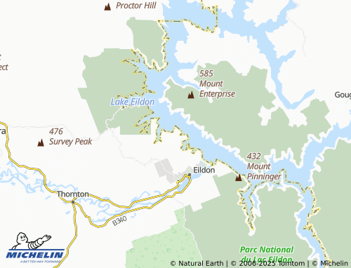 MICHELIN Karralika Heights map - ViaMichelin