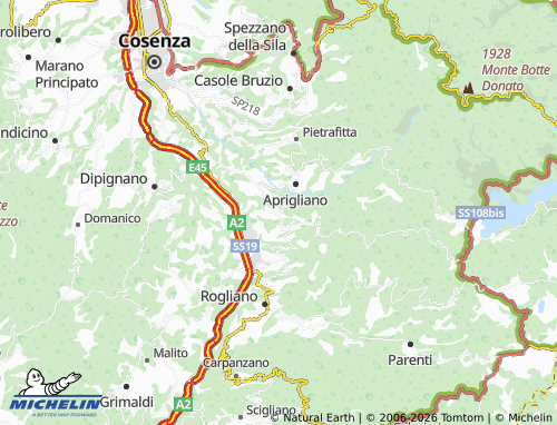 Mapa MICHELIN Figline Vegliaturo - ViaMichelin