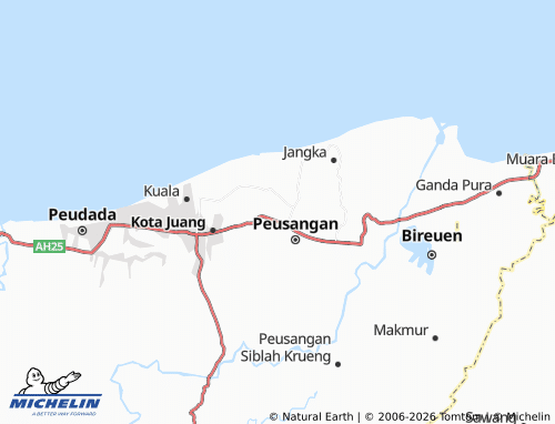 Mapa MICHELIN Nicah - ViaMichelin