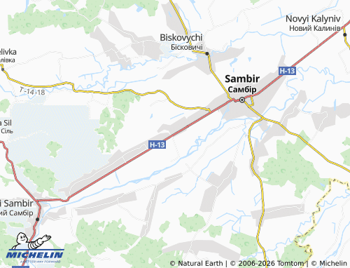 Mapa MICHELIN Strilkovychi - ViaMichelin