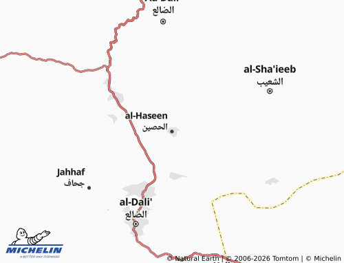 MICHELIN Al Hussein map - ViaMichelin