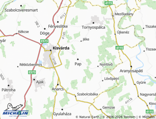 MICHELIN Pap map - ViaMichelin