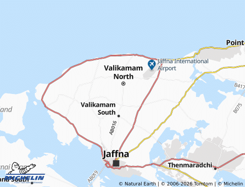 Mapa MICHELIN Mallakam Centre - ViaMichelin
