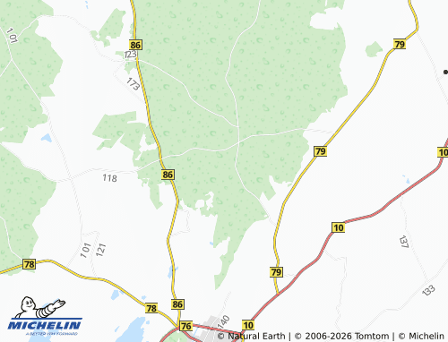 Mappa MICHELIN Vestla - ViaMichelin
