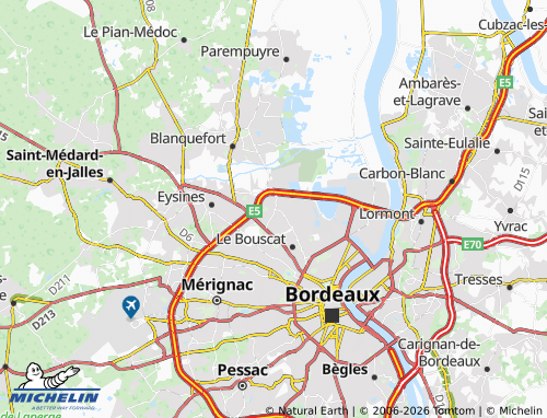Carte MICHELIN Bruges - ViaMichelin