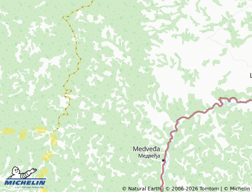 Mapa MICHELIN Lece - ViaMichelin