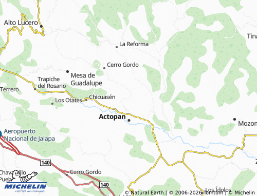 Mapa MICHELIN Flor Blanca - ViaMichelin