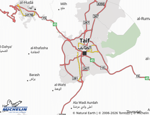 Carte MICHELIN al-Mathnah - ViaMichelin