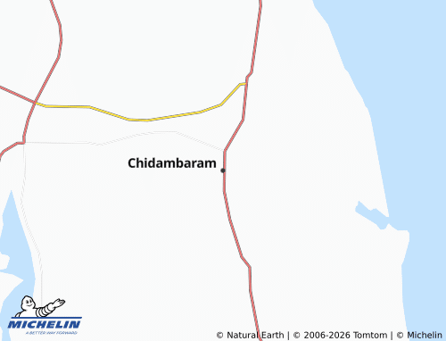 Mappa MICHELIN Chidambaram - ViaMichelin