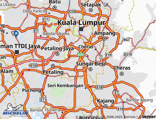 Mapa MICHELIN Sri Desa Entrepreneur's Park - ViaMichelin