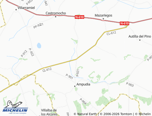 MICHELIN Torremormojón map - ViaMichelin