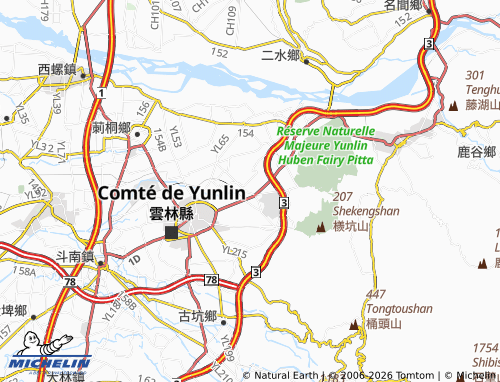 Mapa MICHELIN shi liu ban - ViaMichelin