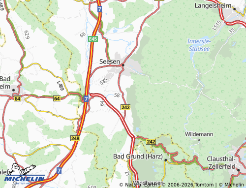 MICHELIN Herrhausen map - ViaMichelin