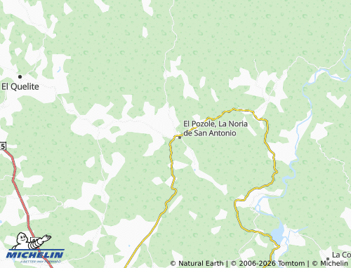 MICHELIN-Landkarte Tierra Blanca - ViaMichelin