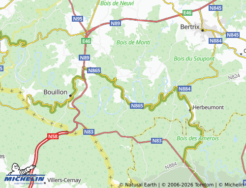 MICHELIN Dohan map - ViaMichelin