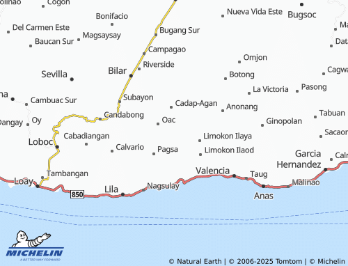 MICHELIN Guingoyuran map - ViaMichelin