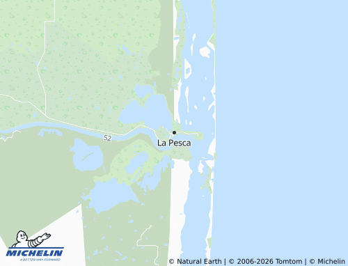 MICHELIN La Pesca map - ViaMichelin