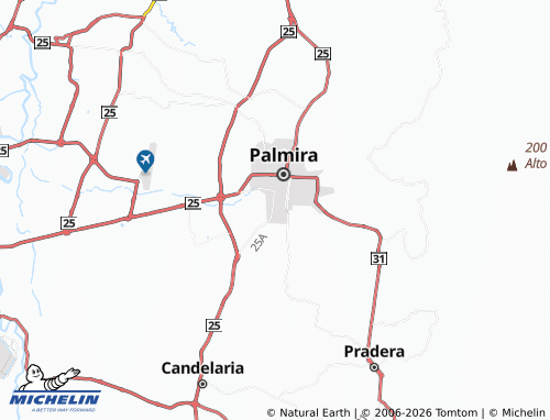 MICHELIN Independencia map - ViaMichelin