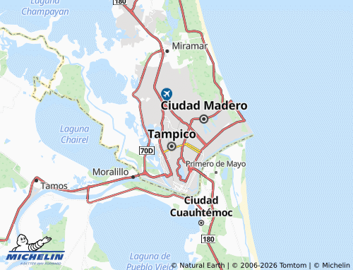MICHELIN San Felipe map - ViaMichelin