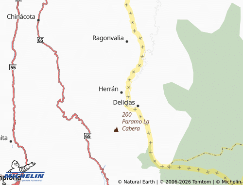 Carte MICHELIN Herrán - ViaMichelin