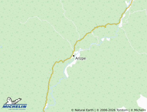 Mappa MICHELIN Arizpe - ViaMichelin