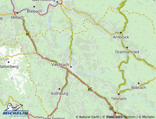 MICHELIN Stein map - ViaMichelin