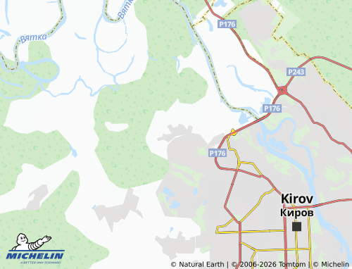 MICHELIN-Landkarte Sergeyevo - ViaMichelin
