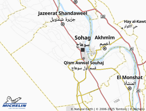 MICHELIN Demno map - ViaMichelin