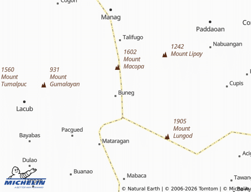 MICHELIN Katablangan map - ViaMichelin