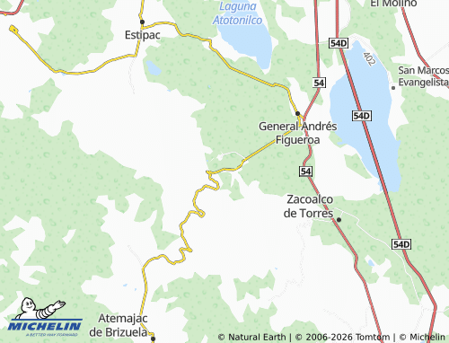 Mappa MICHELIN Pueblo Nuevo - ViaMichelin