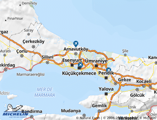 Mapa MICHELIN Başakşehir - ViaMichelin