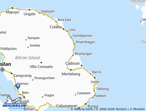MICHELIN Binohangan map - ViaMichelin