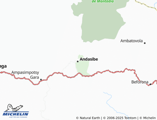 MICHELIN Perinet map - ViaMichelin