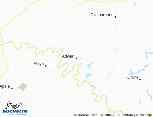 MICHELIN Adwari map - ViaMichelin