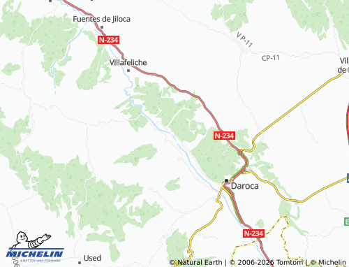 Mappa MICHELIN Manchones - ViaMichelin