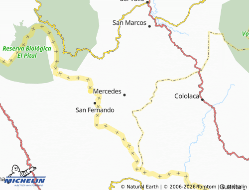 MICHELIN Mercedes map - ViaMichelin