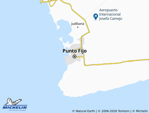 Carte MICHELIN Punto Fijo - ViaMichelin