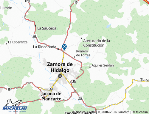 Mapa MICHELIN Romero de Torres - ViaMichelin
